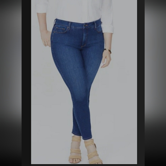 Nydj skinny lift tuck slim jeans - Picture 2 of 16